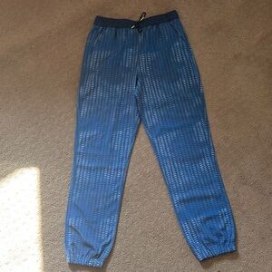 Lands' End Kids Blue Patterned Joggers